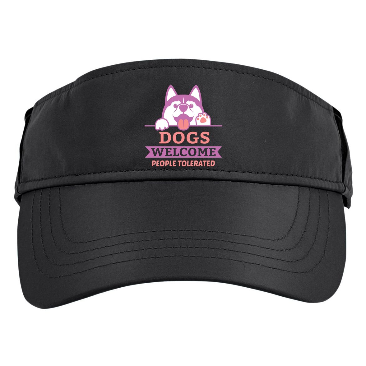 Dogs Welcome People Tolerated Adult Drive Performance Visor