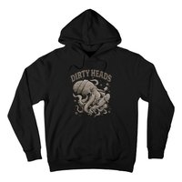 Dirty Octopus Heads With Skateboard Music Lover Hoodie