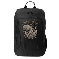 Dirty Octopus Heads With Skateboard Music Lover City Backpack