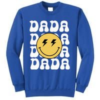 Dada One Happy Dude Birthday Theme Family Matching Sweatshirt