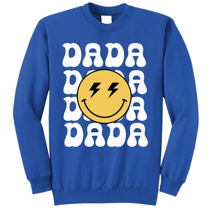 Dada One Happy Dude Birthday Theme Family Matching Sweatshirt