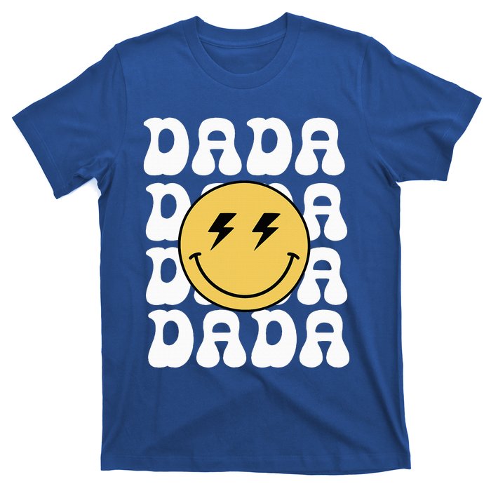 Dada One Happy Dude Birthday Theme Family Matching T-Shirt