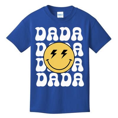 Dada One Happy Dude Birthday Theme Family Matching Kids T-Shirt