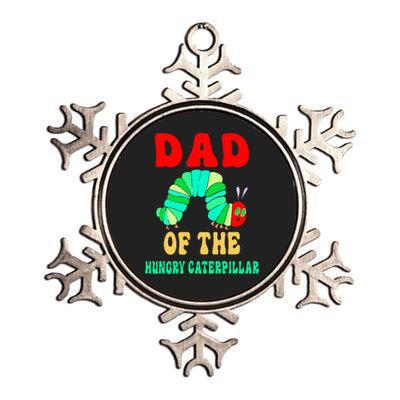 Dad Of Hungry Caterpillar Metallic Star Ornament