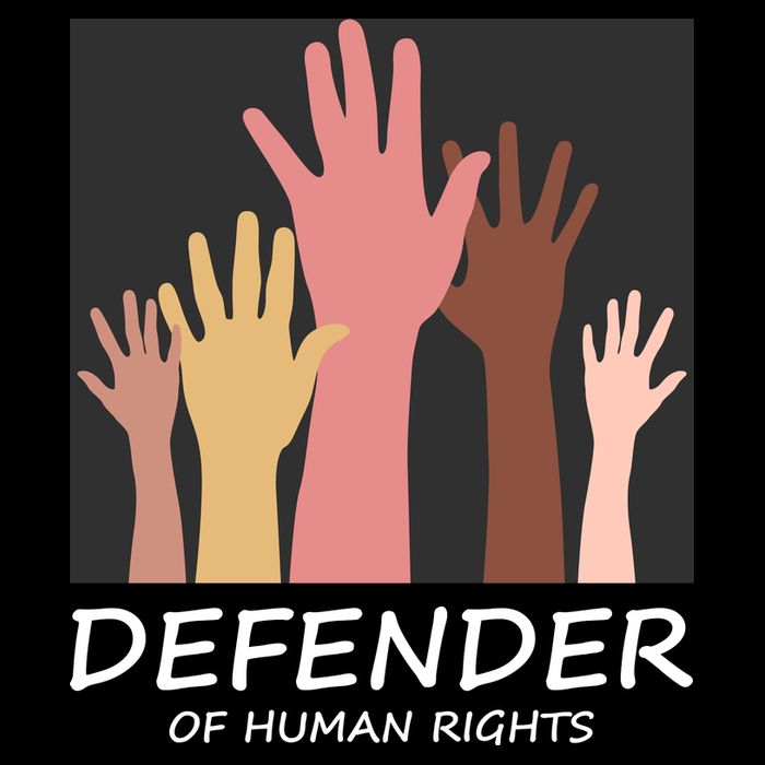 Defender Of Human Rights 16 in Basic Backpack