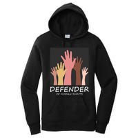 Defender Of Human Rights Women's Pullover Hoodie