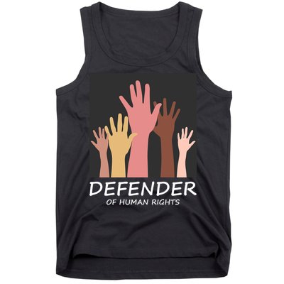 Defender Of Human Rights Tank Top