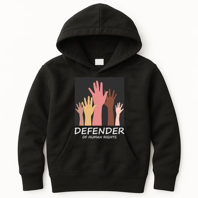 Defender Of Human Rights Kids Hoodie