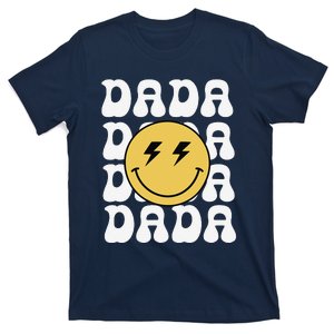 Dada One Happy Dude Birthday Theme Family Matching T-Shirt