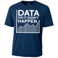 Data Or It DidnT Happen Data Analyst Data Analysis Cooling Performance Crew T-Shirt