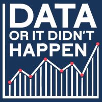 Data Or It DidnT Happen Data Analyst Data Analysis Women's T-Shirt
