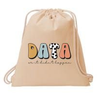 Data Or It Didn't Happen Aba Therapist Special Ed Inclusion Drawstring Bag