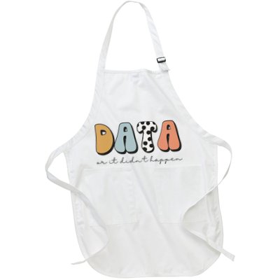 Data Or It Didn't Happen Aba Therapist Special Ed Inclusion Apron