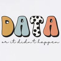 Data Or It Didn't Happen Aba Therapist Special Ed Inclusion Button