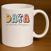 Data Or It Didn't Happen Aba Therapist Special Ed Inclusion 11oz C Handle Ceramic Mug