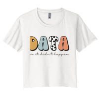 Data Or It Didn't Happen Aba Therapist Special Ed Inclusion Crop Top