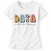Data Or It Didn't Happen Aba Therapist Special Ed Inclusion Womens T-Shirt