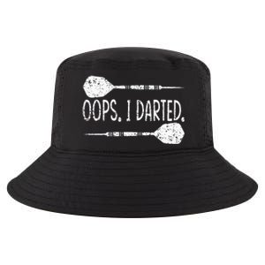 Darts Oops I Darted Dartboard Funny Dart Player Cool Comfort Performance Bucket Hat