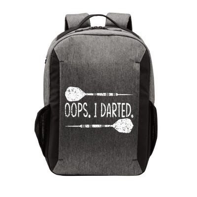 Darts Oops I Darted Dartboard Funny Dart Player Vector Backpack