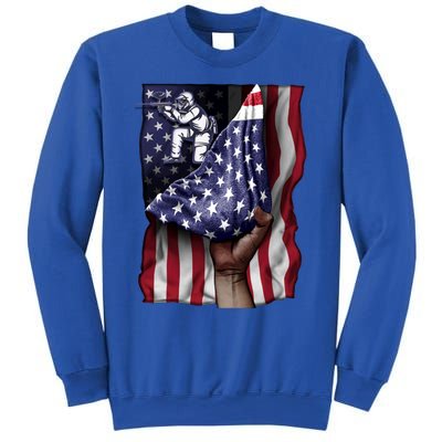 Day Of Independence Us Flag Paintball Funny Gift Sweatshirt