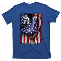 Day Of Independence Us Flag Paintball Funny Gift T-Shirt