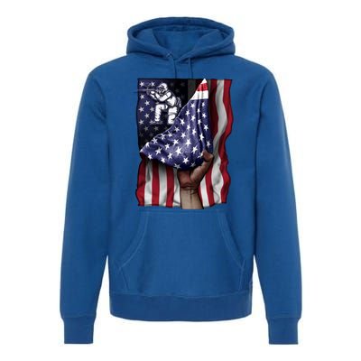 Day Of Independence Us Flag Paintball Funny Gift Premium Hoodie