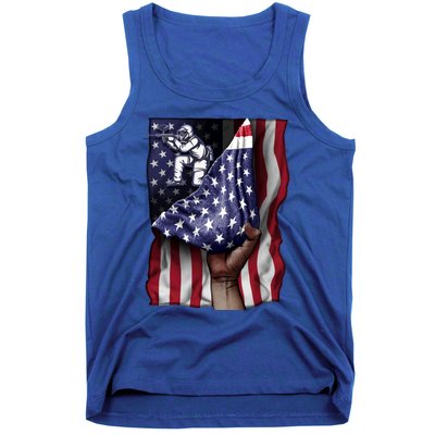 Day Of Independence Us Flag Paintball Funny Gift Tank Top