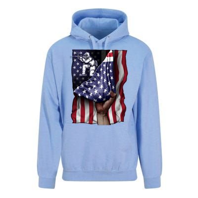 Day Of Independence Us Flag Paintball Funny Gift Unisex Surf Hoodie