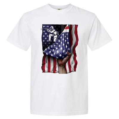 Day Of Independence Us Flag Paintball Funny Gift Garment-Dyed Heavyweight T-Shirt