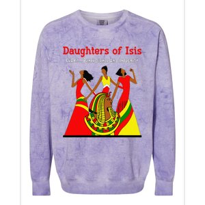 Daughters Of Isis DOI PHA Shriners AEAONMS OES Mother's Day Colorblast Crewneck Sweatshirt