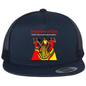 Daughters Of Isis DOI PHA Shriners AEAONMS OES Mother's Day Flat Bill Trucker Hat