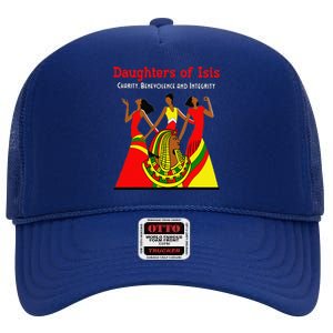 Daughters Of Isis DOI PHA Shriners AEAONMS OES Mother's Day High Crown Mesh Back Trucker Hat