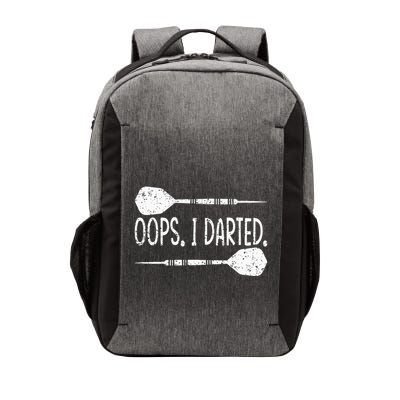 Darts Oops I Darted Dartboard Funny Dart Player Vector Backpack