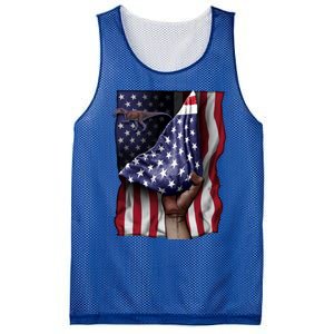 Day Of Independence Us Flag Baryonyx Meaningful Gift Mesh Reversible Basketball Jersey Tank