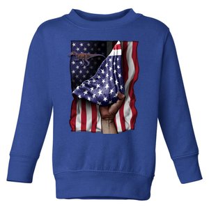 Day Of Independence Us Flag Baryonyx Meaningful Gift Toddler Sweatshirt