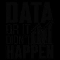 Data Or It DidnT Happen Behavior Analyst Aba Therapist Drawstring Bag
