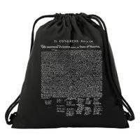 Declaration Of Independence Funny Gift Drawstring Bag