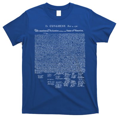 Declaration Of Independence Funny Gift T-Shirt
