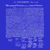 Declaration Of Independence Funny Gift Short Acrylic Beanie
