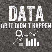 Data Or It Didn’T Happen Data Analyst Behavior Analyst Nerdy Data Scientist Cotton Canvas Backpack