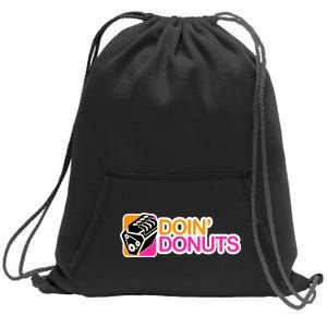 Doin' Donuts Sweatshirt Cinch Pack Bag