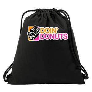 Doin' Donuts Drawstring Bag