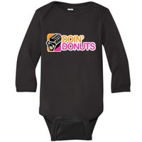 Doin' Donuts Baby Long Sleeve Bodysuit