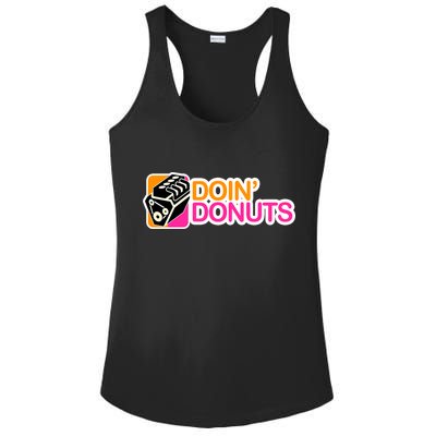 Doin' Donuts Ladies PosiCharge Competitor Racerback Tank