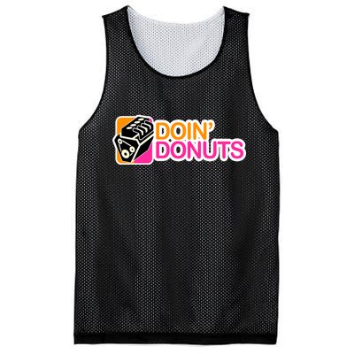 Doin' Donuts Mesh Reversible Basketball Jersey Tank