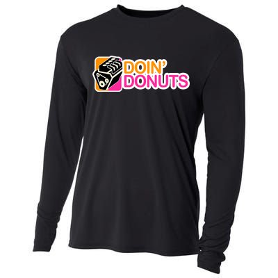 Doin' Donuts Cooling Performance Long Sleeve Crew