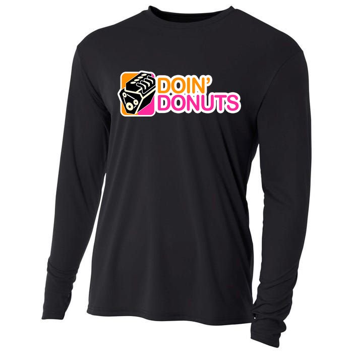 Doin' Donuts Cooling Performance Long Sleeve Crew