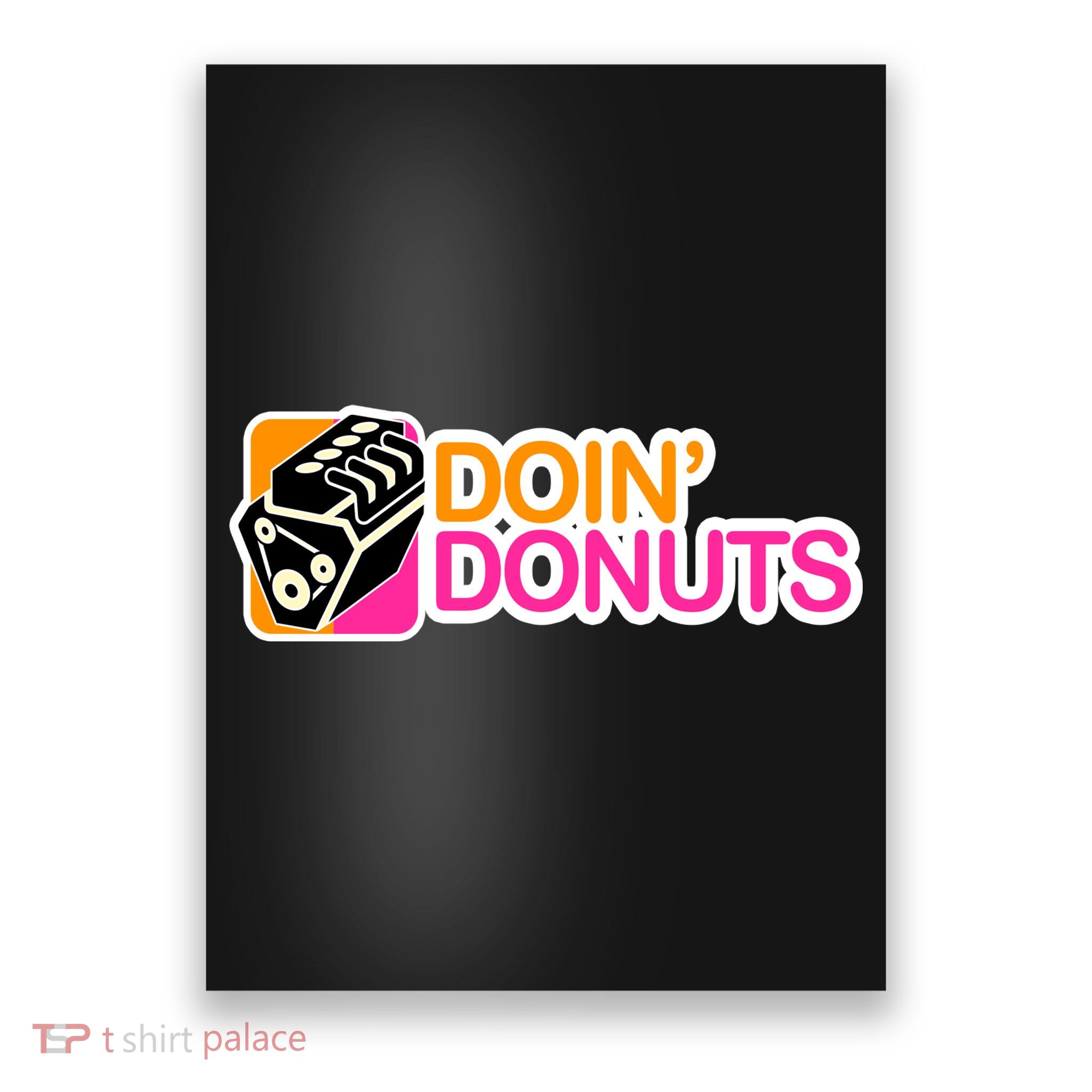 Doin' Donuts Poster