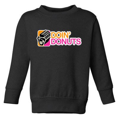 Doin' Donuts Toddler Sweatshirt