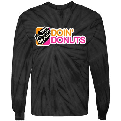 Doin' Donuts Tie-Dye Long Sleeve Shirt